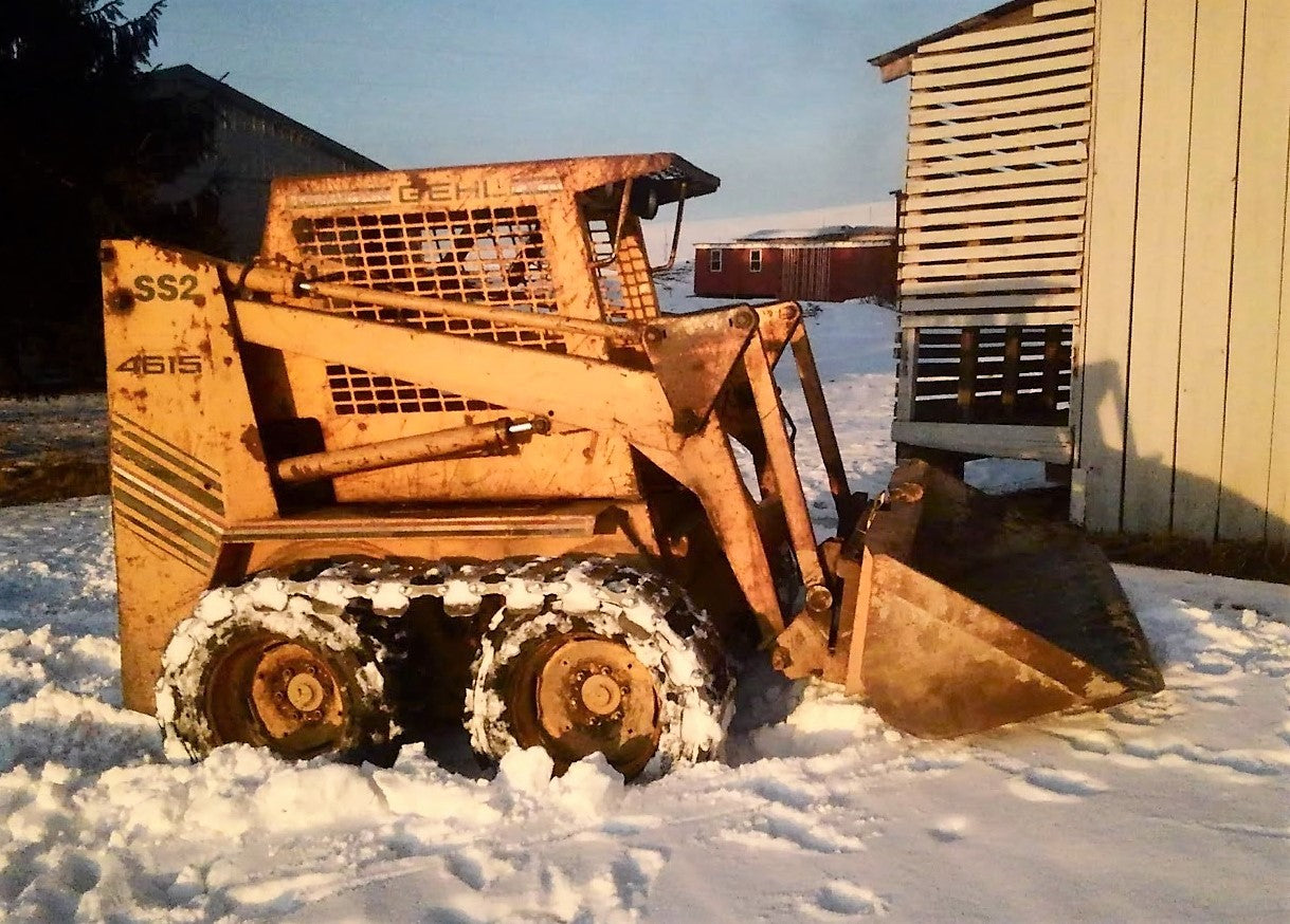 Skid Steer Loader Over Tire Steel Tracks "OTT" 8.5 or 9 Wide Tires