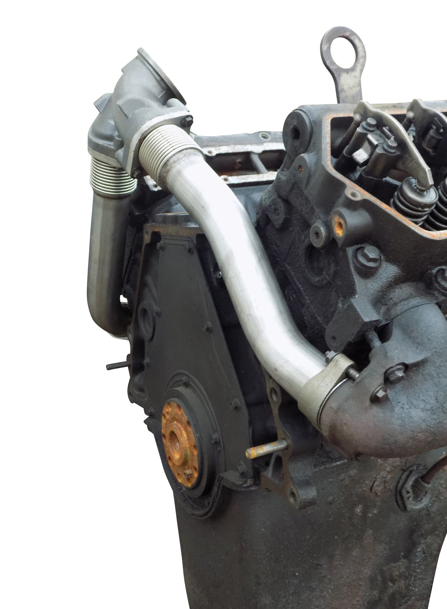 Bellowed Up Pipes Manifold to Turbo for 1999-2003 Ford Powerstroke 7.3L T444E