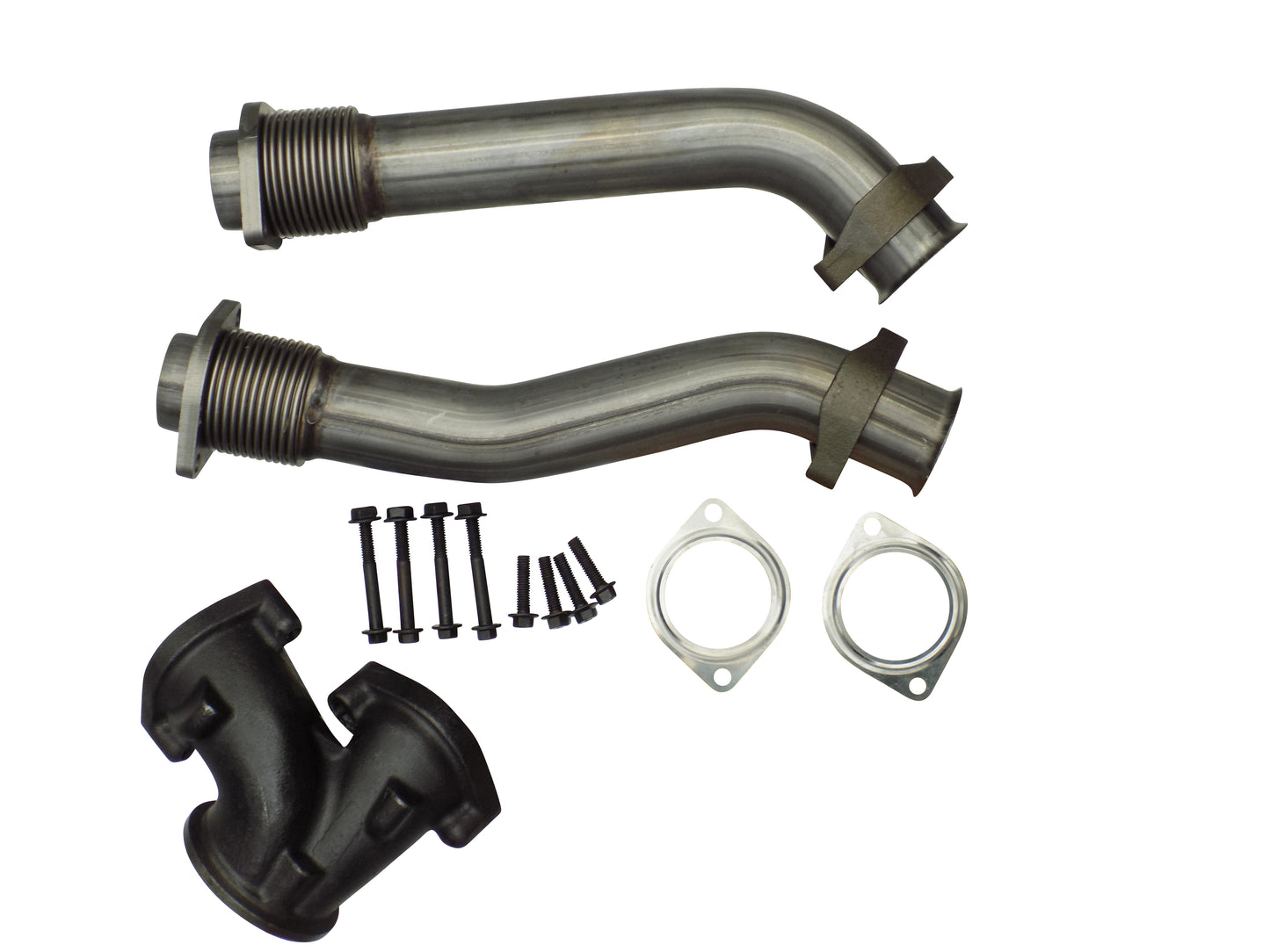 Bellowed Up Pipes Manifold to Turbo for 1999-2003 Ford Powerstroke 7.3L T444E
