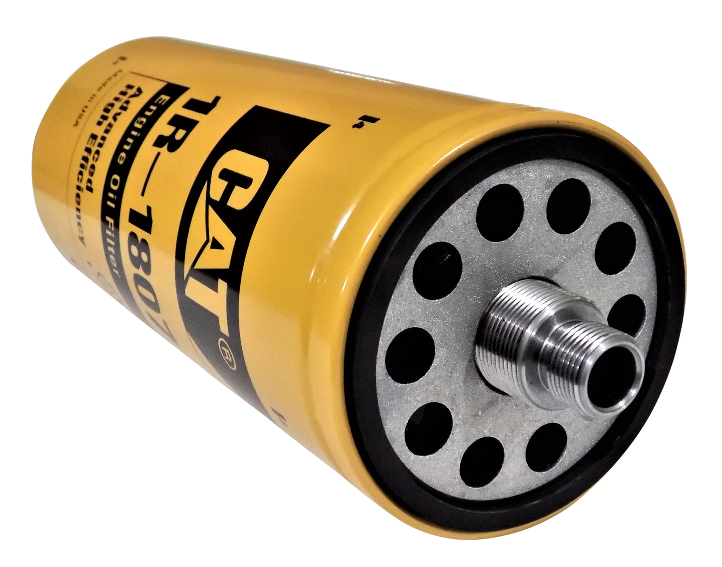 CAT Oil Filter Adapter & CAT 1R-1807 Filter for 2001-2019 6.6l Duramax Chevy GMC