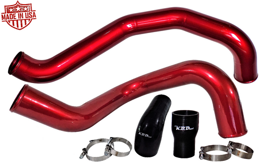 Hot & Cold Side Intercooler Pipes for LB7 2001 6.6l Duramax Chevy GMC