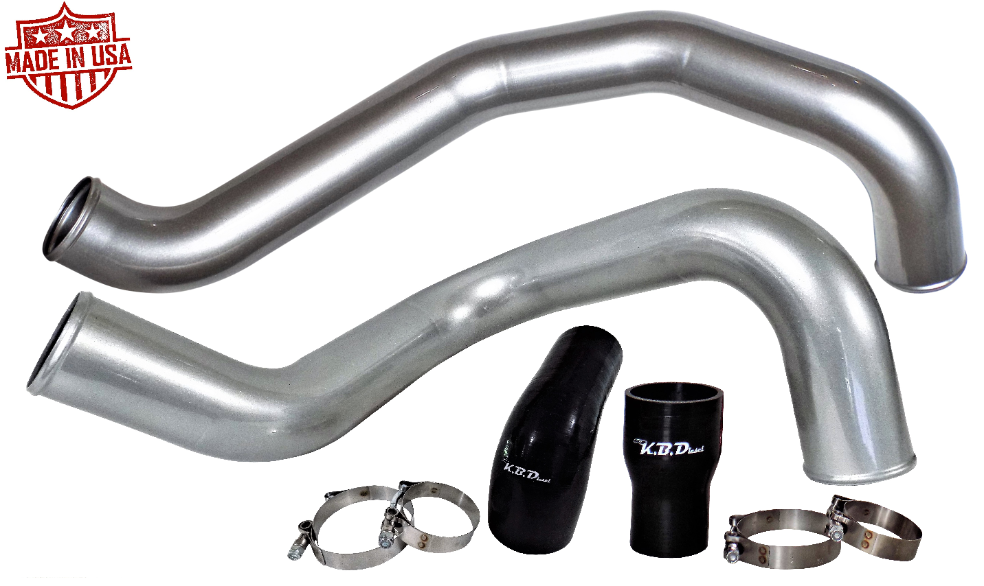 3.0" Hot & Cold Side Intercooler Tubes for LB7 2001 6.6l Duramax Chevy GMC