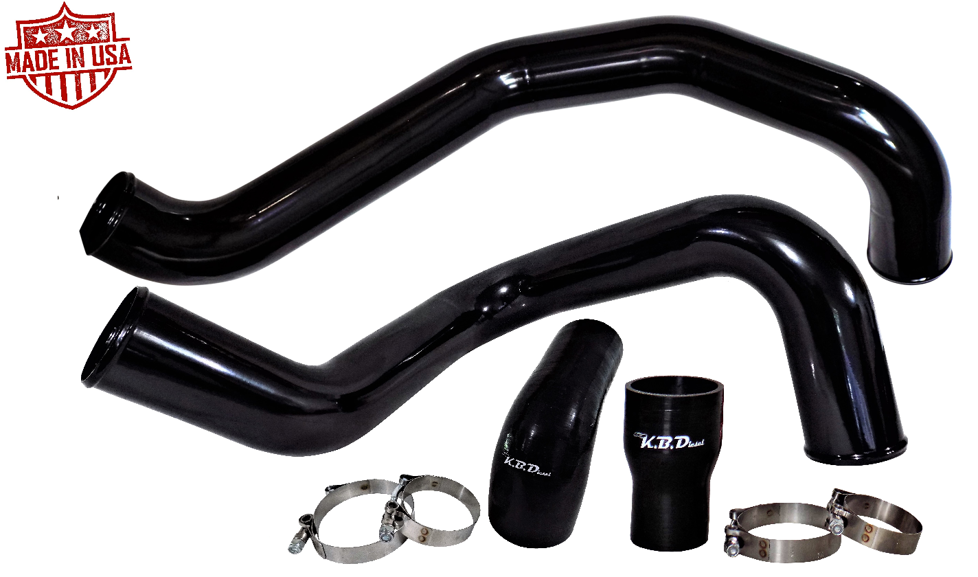 3.0" Hot & Cold Side Intercooler Tubes for LB7 2001 6.6l Duramax Chevy GMC