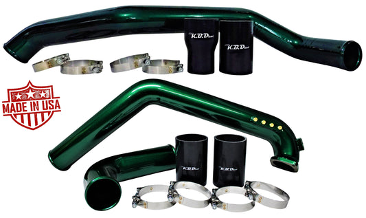 Hot & Cold Side Intercooler Pipes for LML 2011-2016 6.6l Duramax Chevy GMC