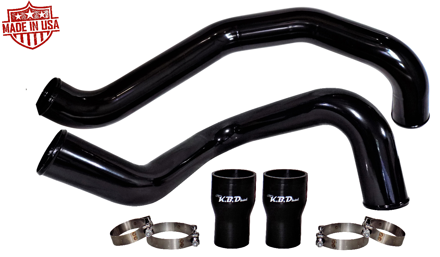 3.0" Hot & Cold Side Intercooler Tubes for LB7 2002-2004 6.6l Duramax Chevy GMC