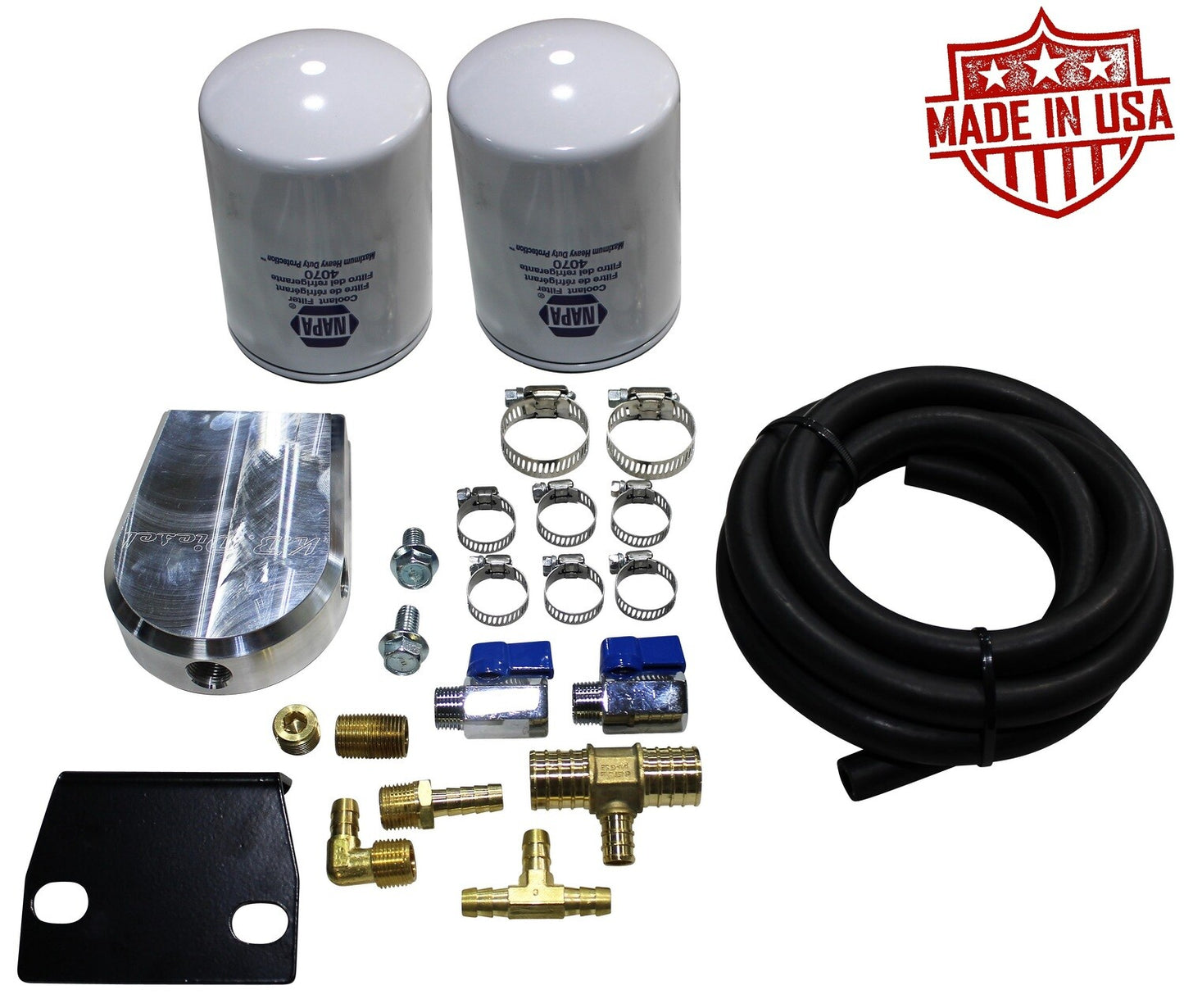 Engine Coolant Filter Kit for 2008-2010 6.4l Ford Powerstroke