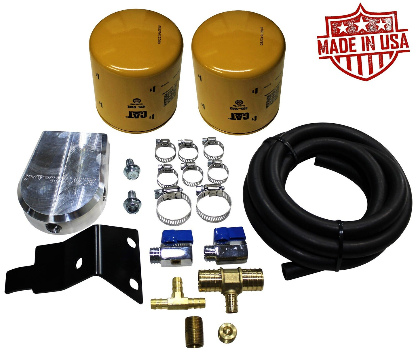 Engine Coolant Filter Kit for 2003-2007 6.0l Ford Powerstroke