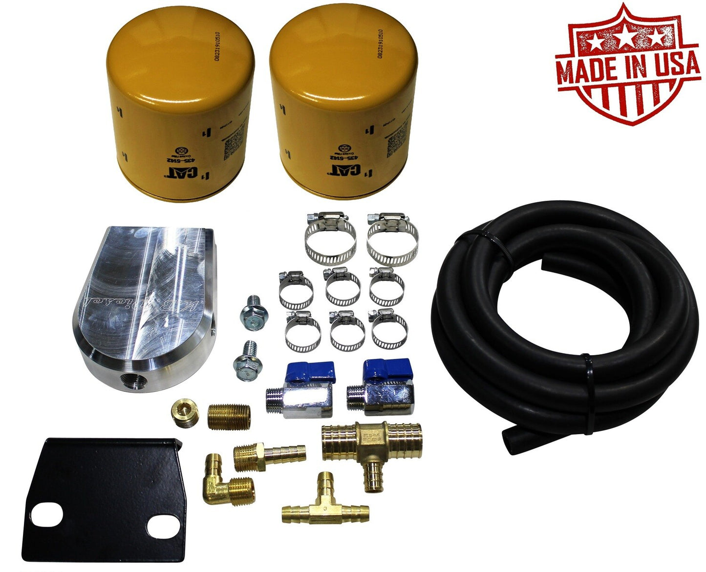 Engine Coolant Filter Kit for 2008-2010 6.4l Ford Powerstroke