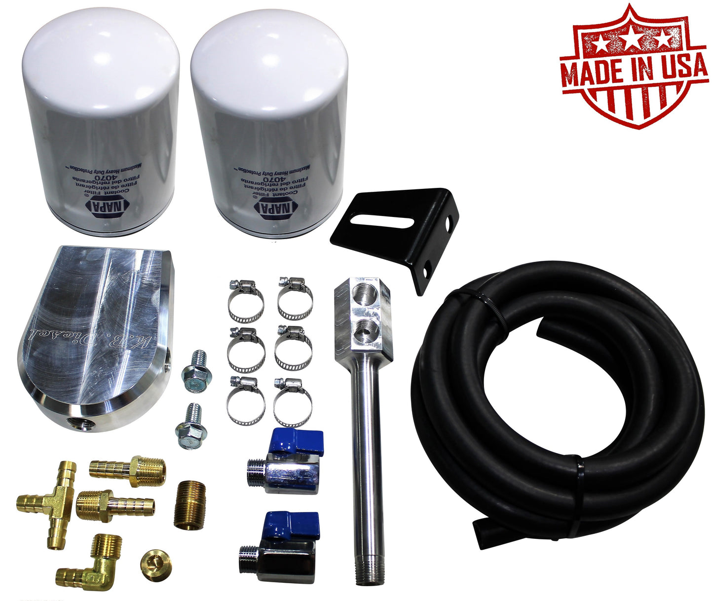 Engine Coolant Filter Kit for 2011-2016 6.7l Ford Powerstroke