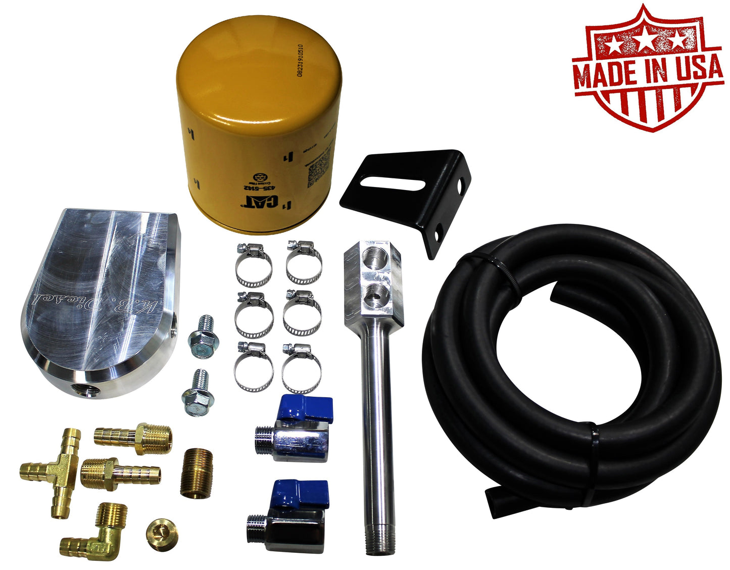 Engine Coolant Filter Kit for 2011-2016 6.7l Ford Powerstroke