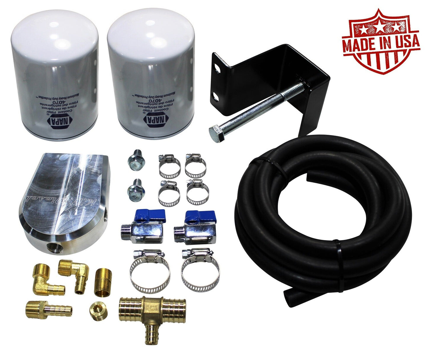 Engine Coolant Filter Kit for 2003-2007 5.9l Dodge Cummins
