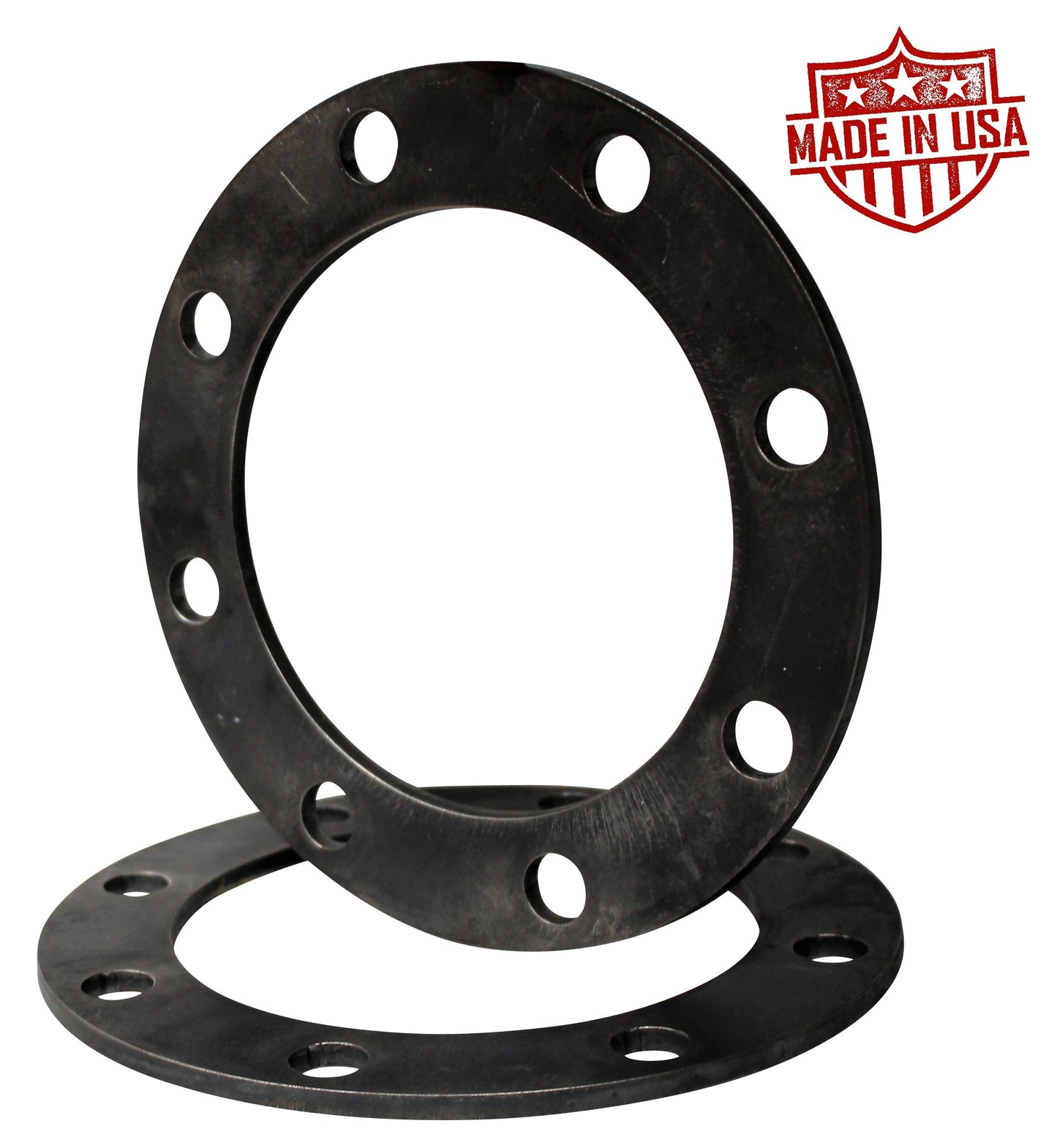 (2) 1/4" Steel Wheel Spacers 8x200mm 8x210mm Metric for Chevy Ford Dodge Dually