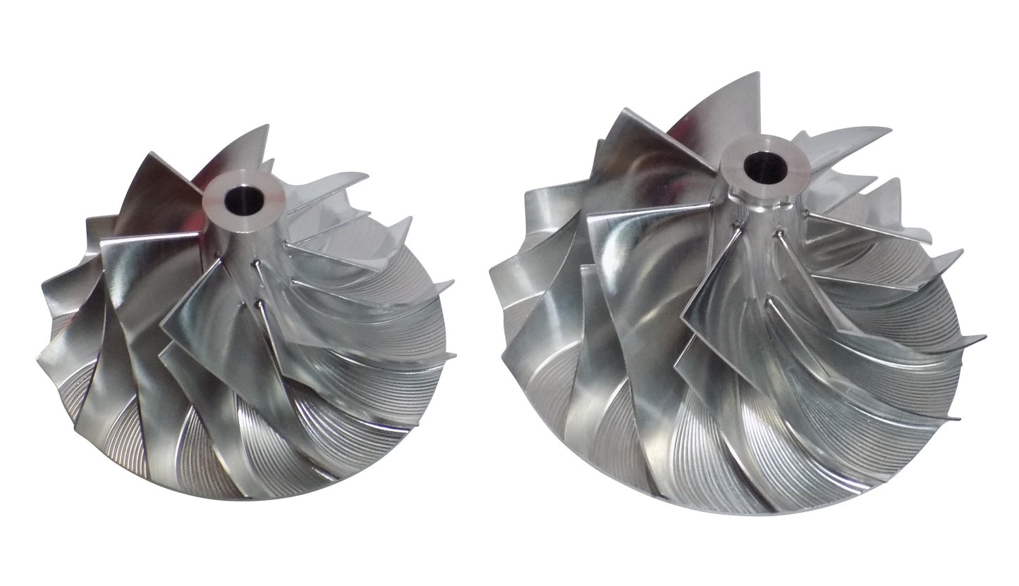 Extended Tip Billet Compressor Wheels for 2008-2010 6.4l Ford Powerstroke