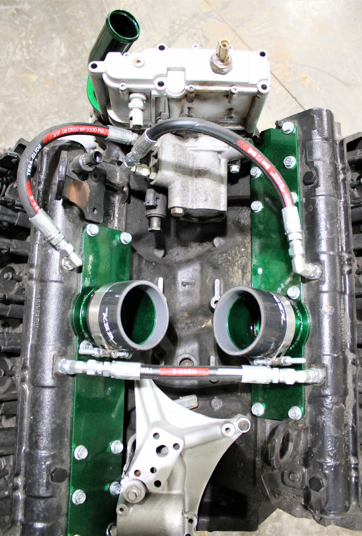 HPOP High Pressure Oil Pump Lines & Crossover for 1994-1997 Ford Powerstroke 7.3L