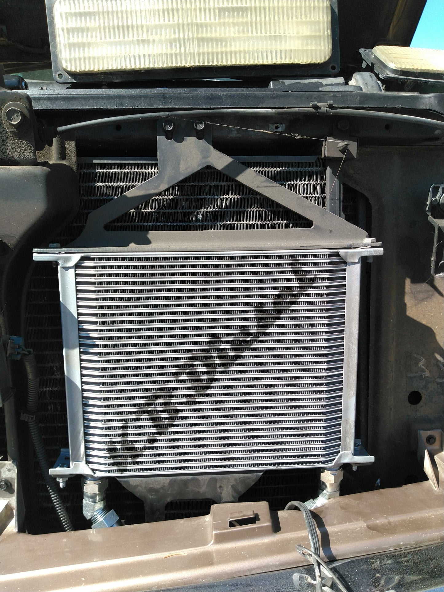 Oil Cooler & Braided Stainless Line Kit for 6.5l 1992-2000