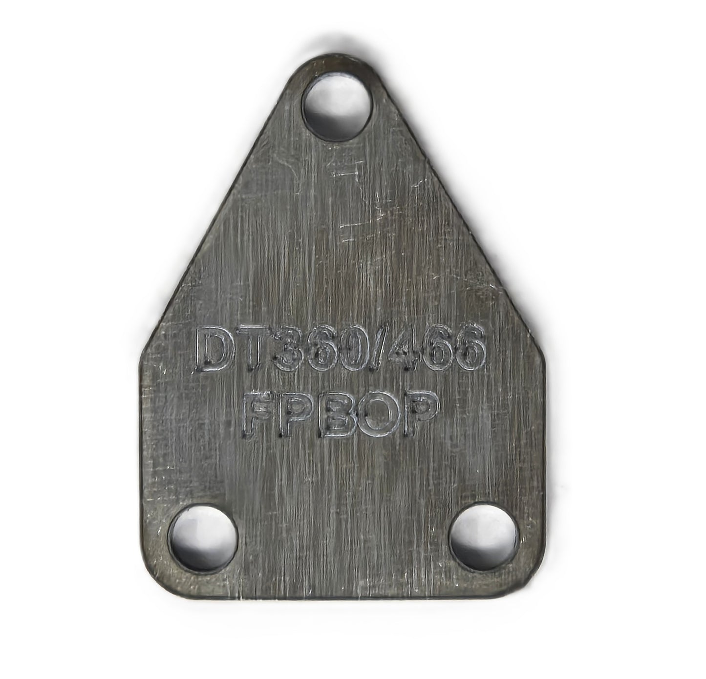 Steel Fuel Pump Block Off Plate for DT360 DT466 DT530 Mack E6 E7