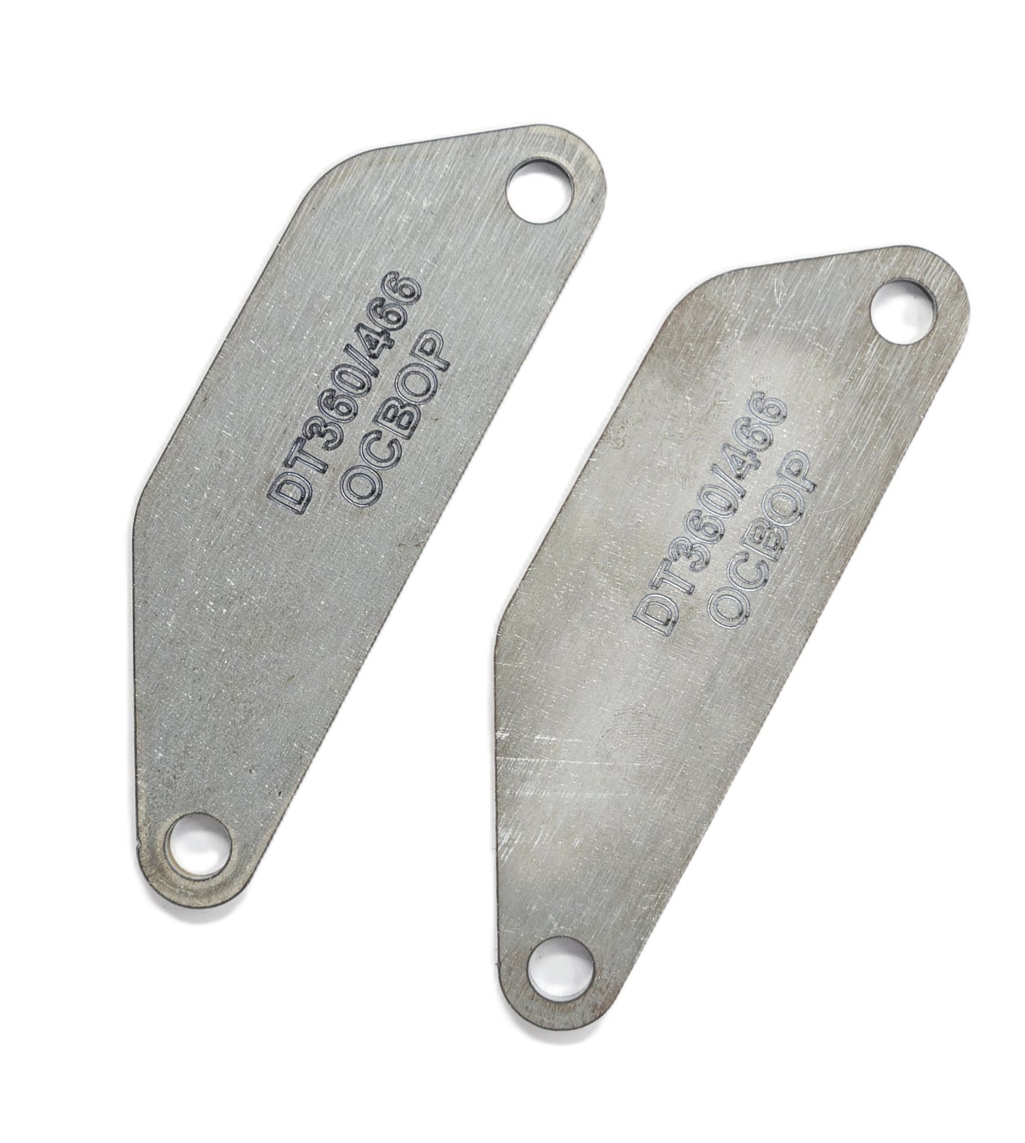 Steel Oil Cooler Block Off Plates for International Navistar DT360 DT466