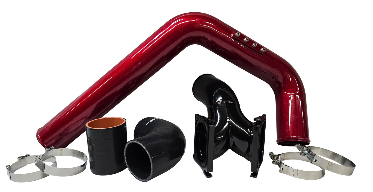 Cold Side Intercooler Pipe with Y-Bridge for 2005 LLY