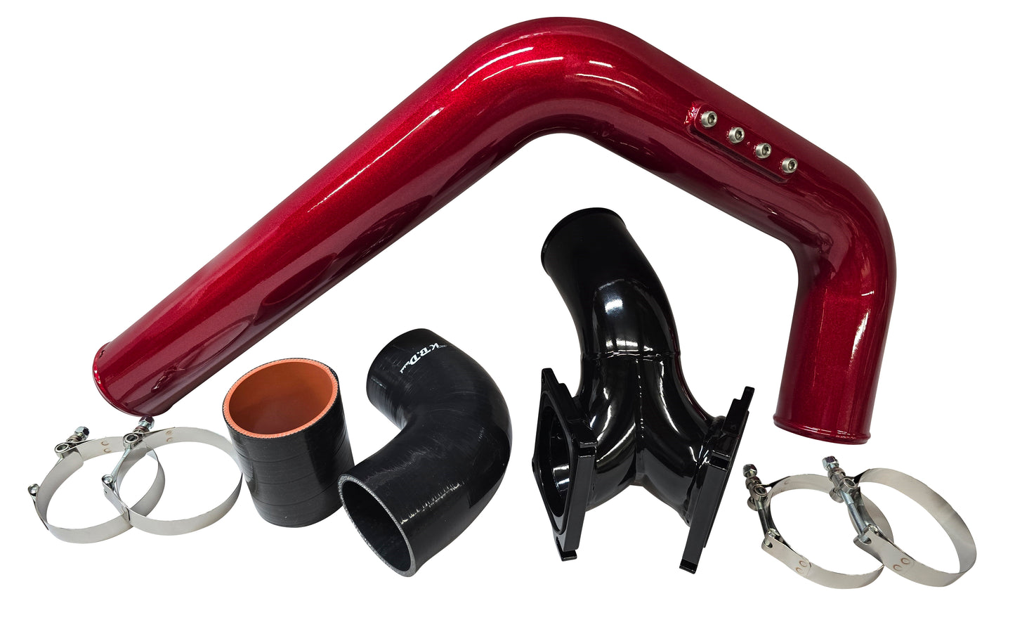 Cold Side Intercooler Pipe with Y-Bridge for 2005 LLY