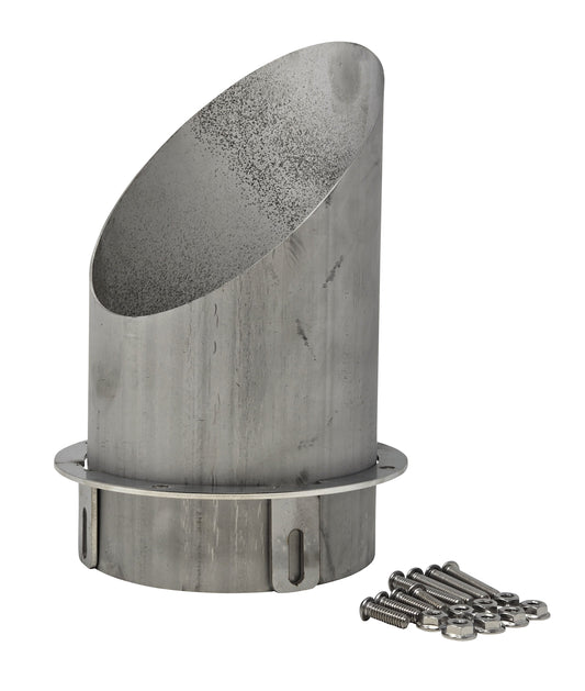 6" Hood Stack Miter Cut Tip Kit - Truck & Tractor Sled Pulling