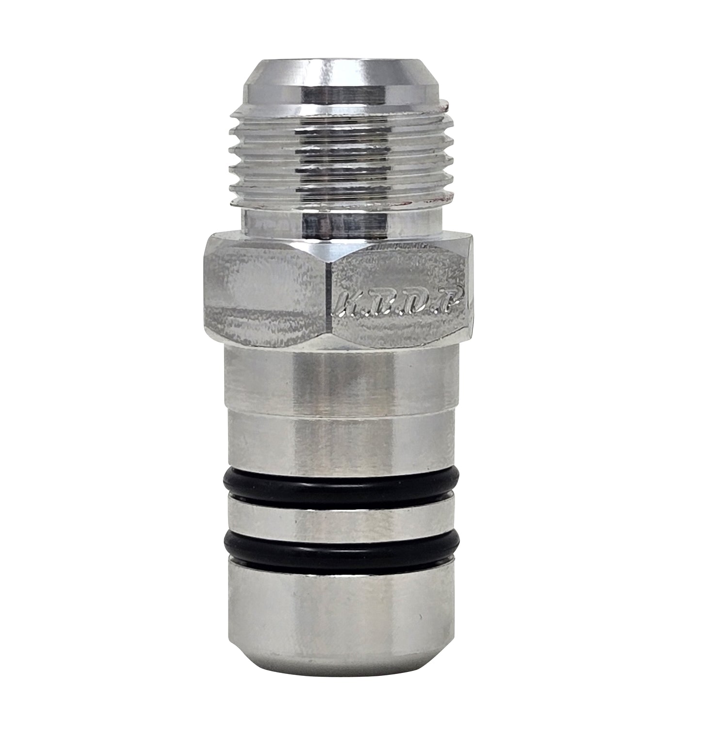 -10 AN Turbo Oil Drain Line Adapter For 1989-2022 5.9L 6.7L Dodge Cummins