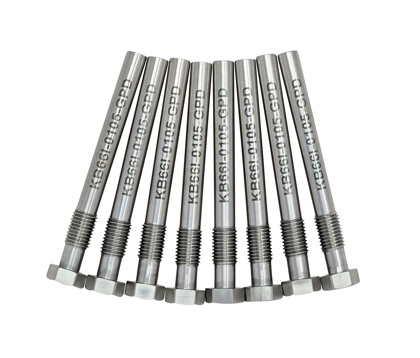 8x Stainless Glow Plug Delete for 6.6l Duramax LB7-LLY 2001-2005 Chevy GMC