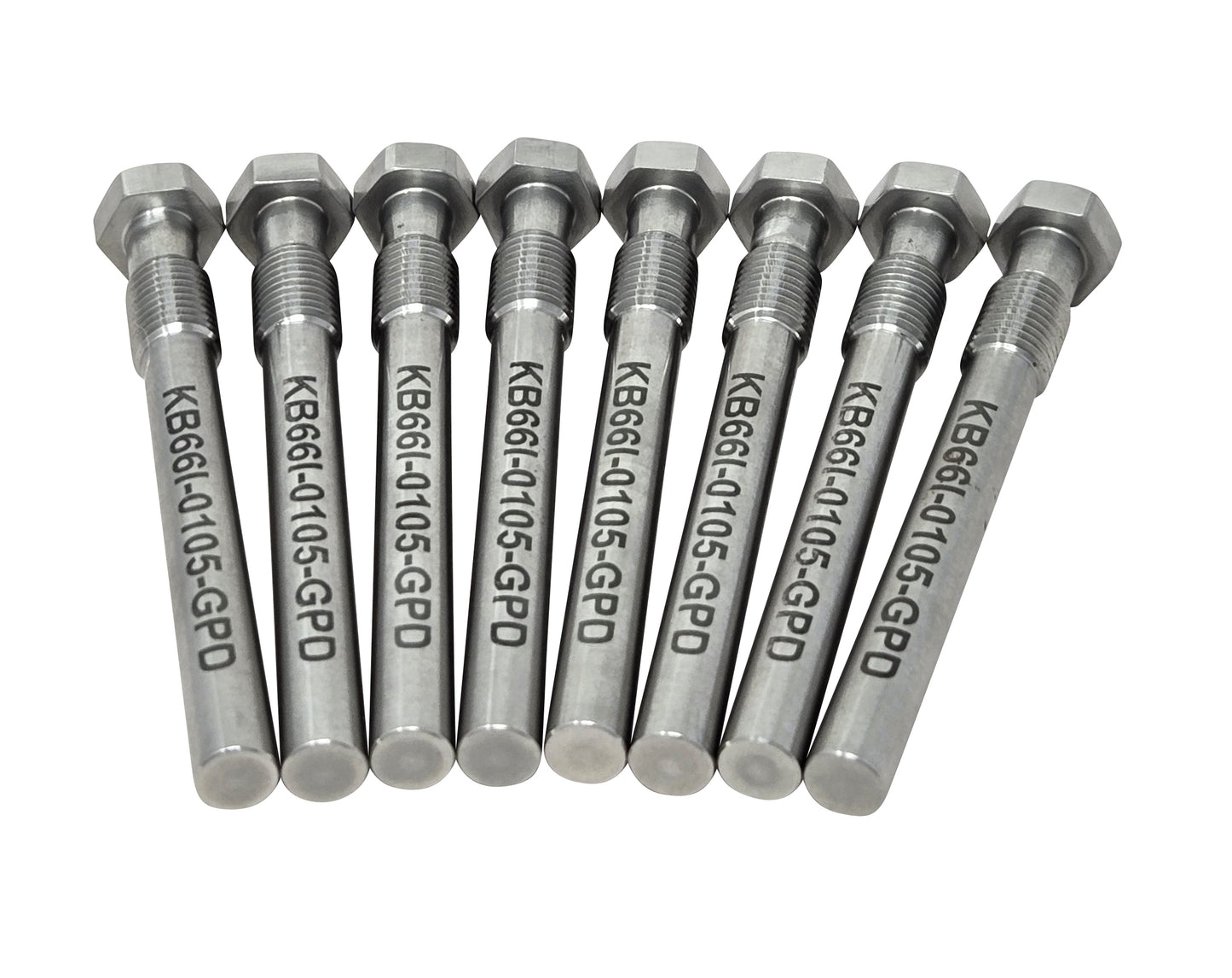8x Stainless Glow Plug Delete for 6.6l Duramax LB7-LLY 2001-2005 Chevy GMC