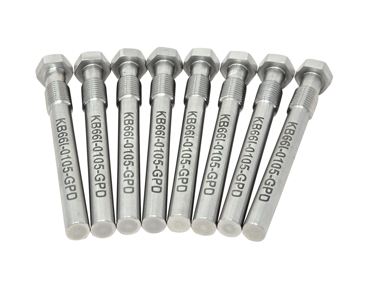 8x Stainless Glow Plug Delete for 6.6l Duramax LB7-LLY 2001-2005 Chevy GMC