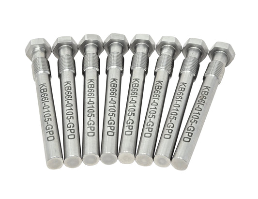 8x Stainless Glow Plug Delete for 6.6l Duramax LB7-LLY 2001-2005 Chevy GMC