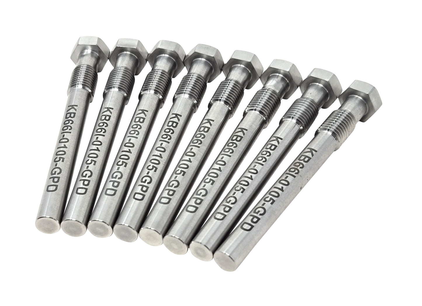 8x Stainless Glow Plug Delete for 6.6l Duramax LB7-LLY 2001-2005 Chevy GMC
