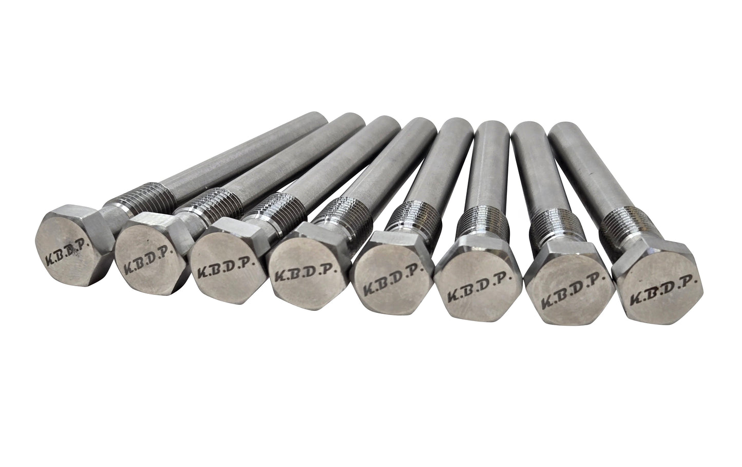 8x Stainless Glow Plug Delete for 6.6l Duramax LB7-LLY 2001-2005 Chevy GMC