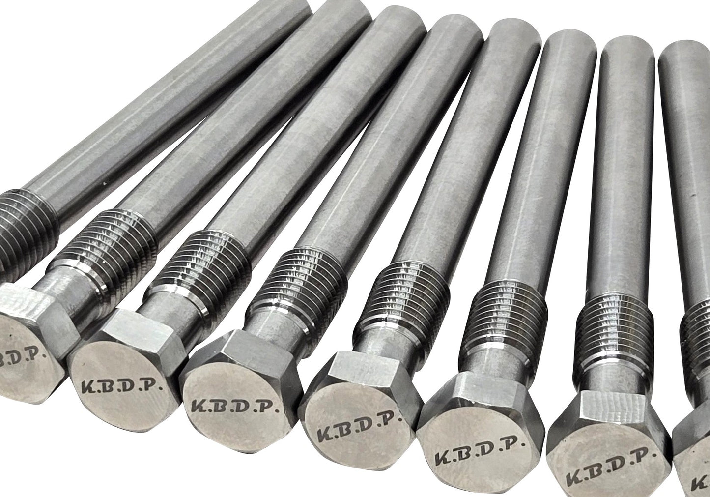 8x Stainless Glow Plug Delete for 6.6l Duramax LB7-LLY 2001-2005 Chevy GMC