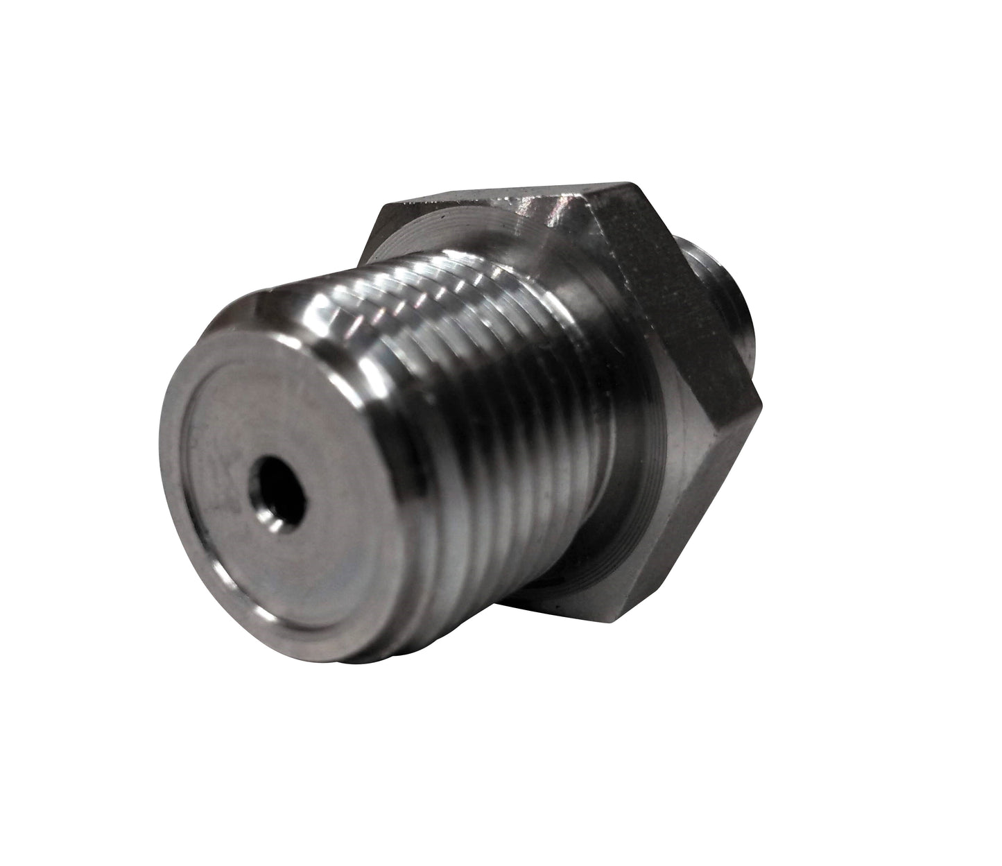 Ported Fuel Rail Fitting for 2004.5-2010 Chevy GMC LLY LBZ LMM 6.6l Duramax