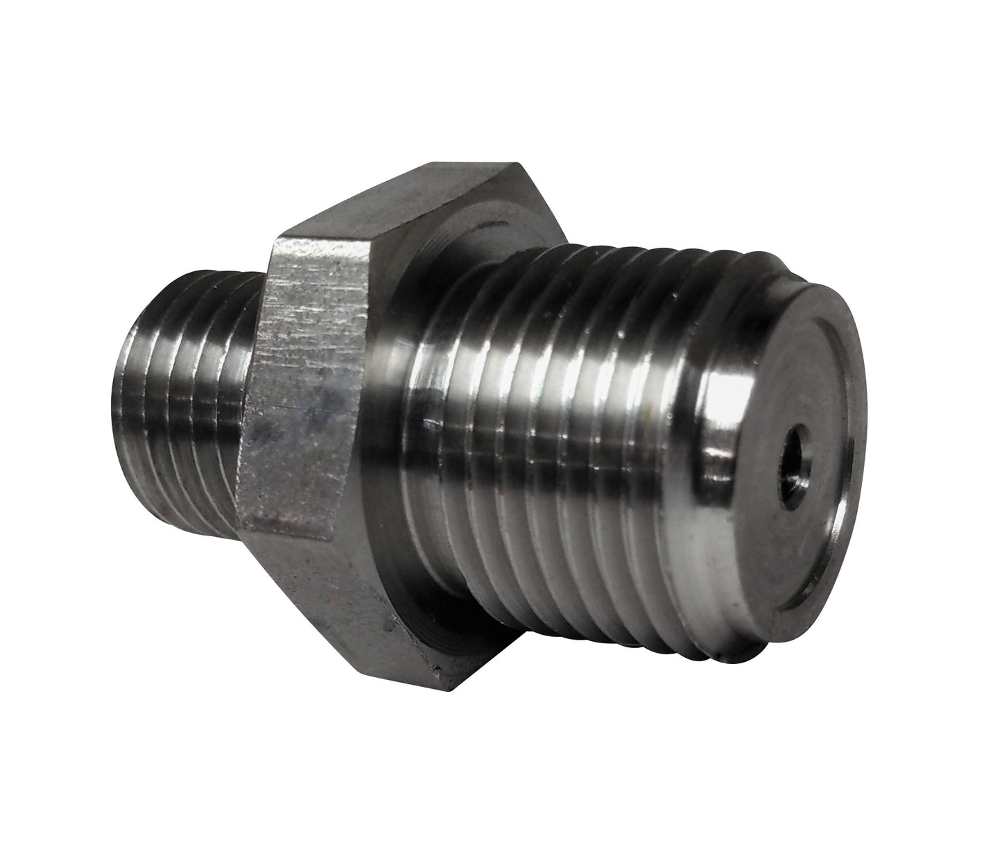 Ported Fuel Rail Fitting for 2004.5-2010 Chevy GMC LLY LBZ LMM 6.6l Duramax