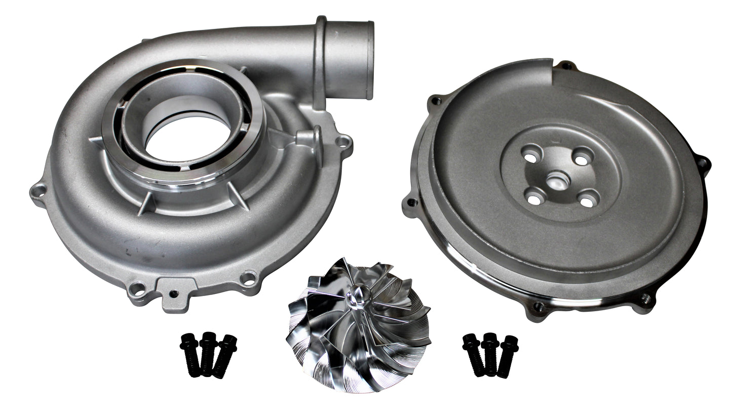 63.5mm Front Cover Kit W/ Wheel for 2007-2016 LMM-LML 6.6l Duramax Turbos
