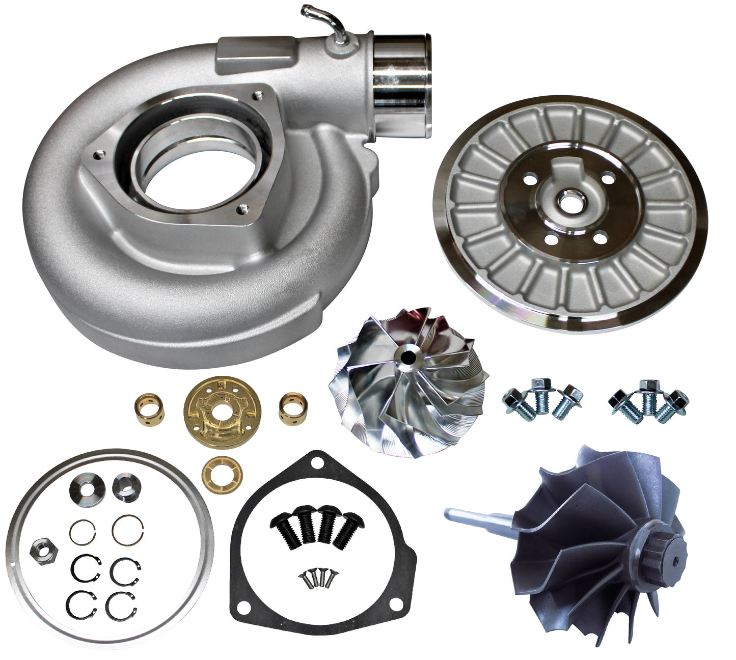 63.5mm Complete Turbo Rebuild Kit for IHI RHG6 Turbo 2001-2004 6.6l LB7 Chevy GMC