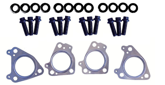 Exhaust Up Pipes Gasket Set & Bolts for 6.6l Duramax Chevy GMC 2001-2016 LB7-LML