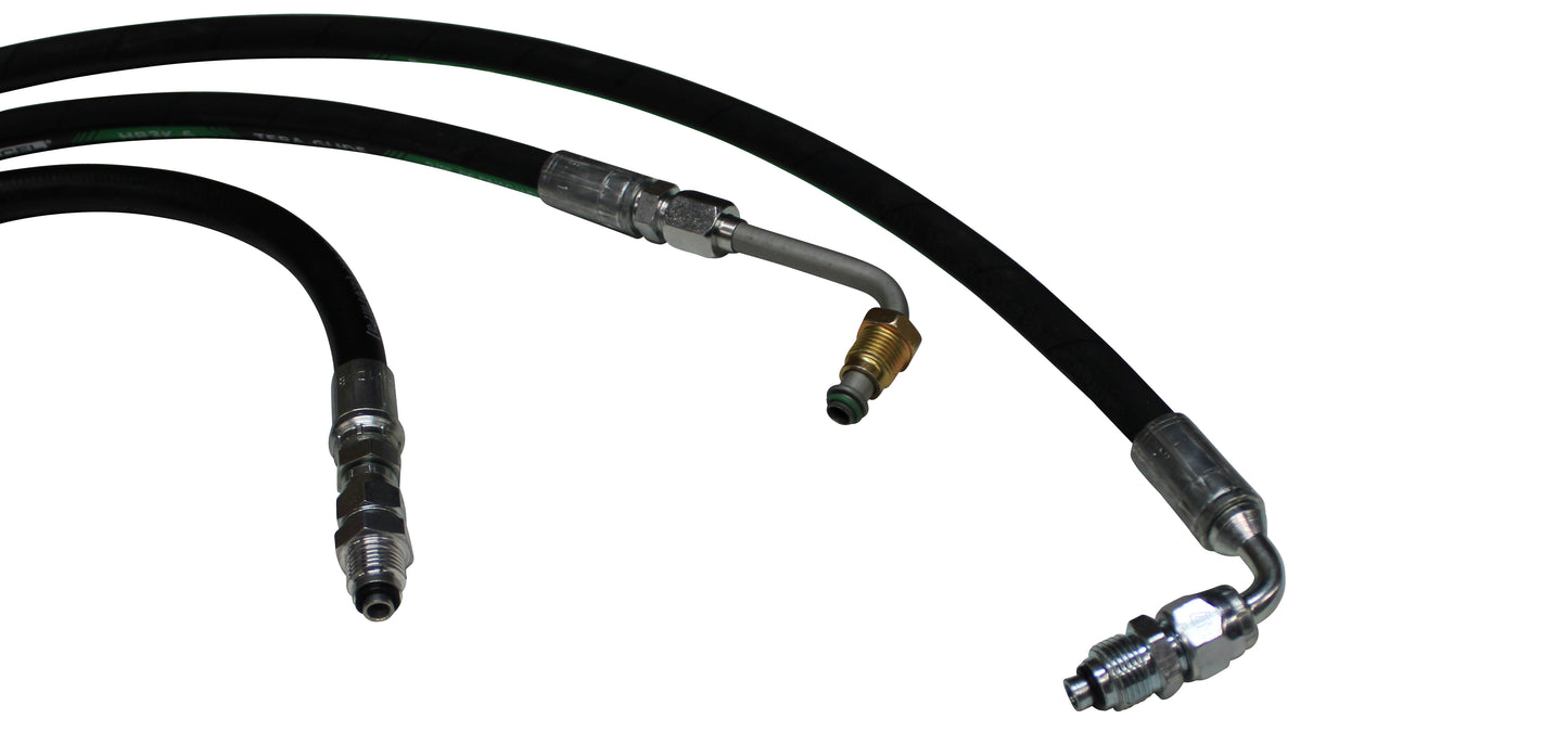 Power Steering Hydroboost Hose Line Kit for 01-10 6.6l Duramax LB7-LMM Chevy/GMC