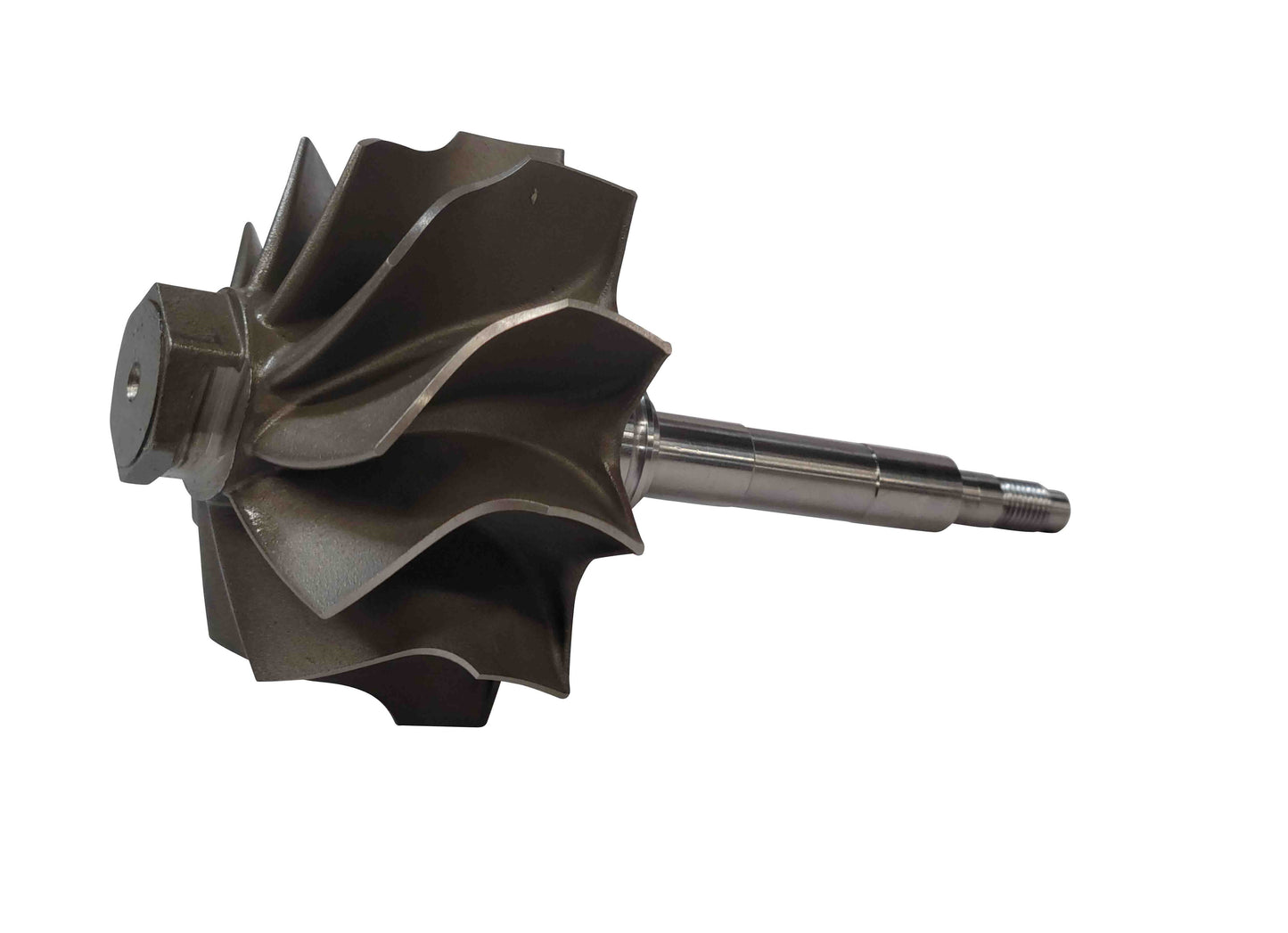 10 Blade Turbine Wheel Shaft for 6.6l LMM 2007-2010 Duramax Diesel Chevy GMC