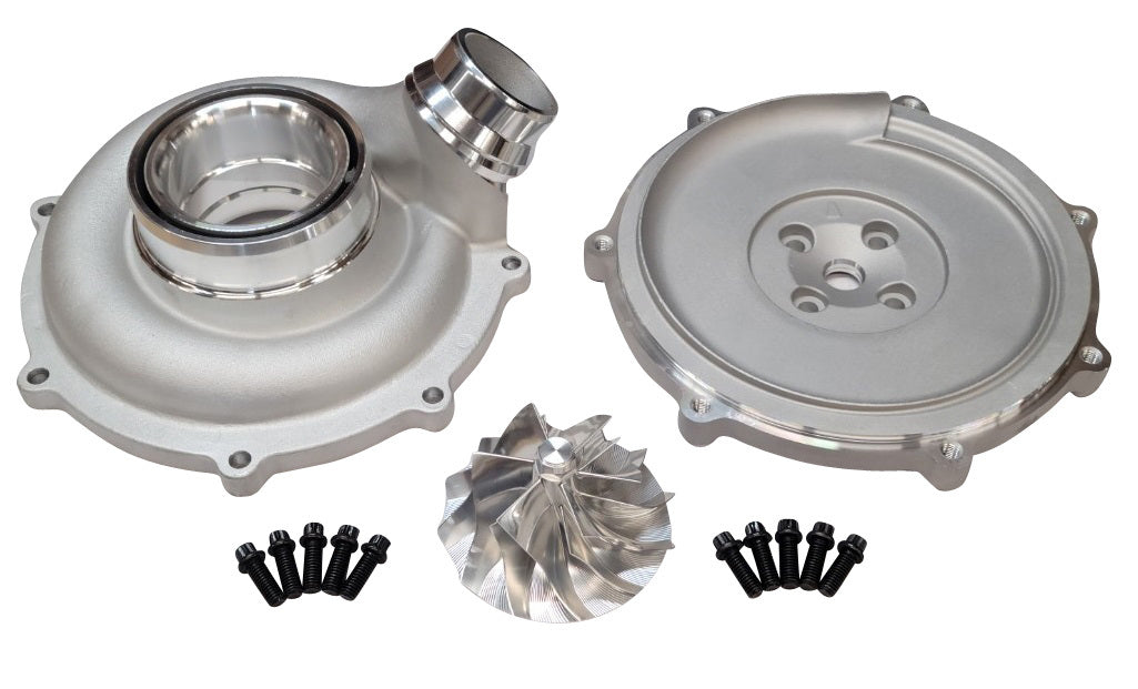 63.5mm Turbo Front Cover Kit for 2015+ 6.7l Ford Powerstroke