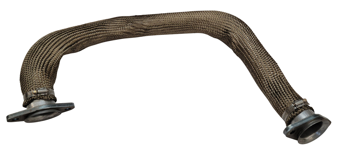 Crossover Tube Heat Shield Sock Cover Blanket for 7.3l IDI Ford Turbo Diesel