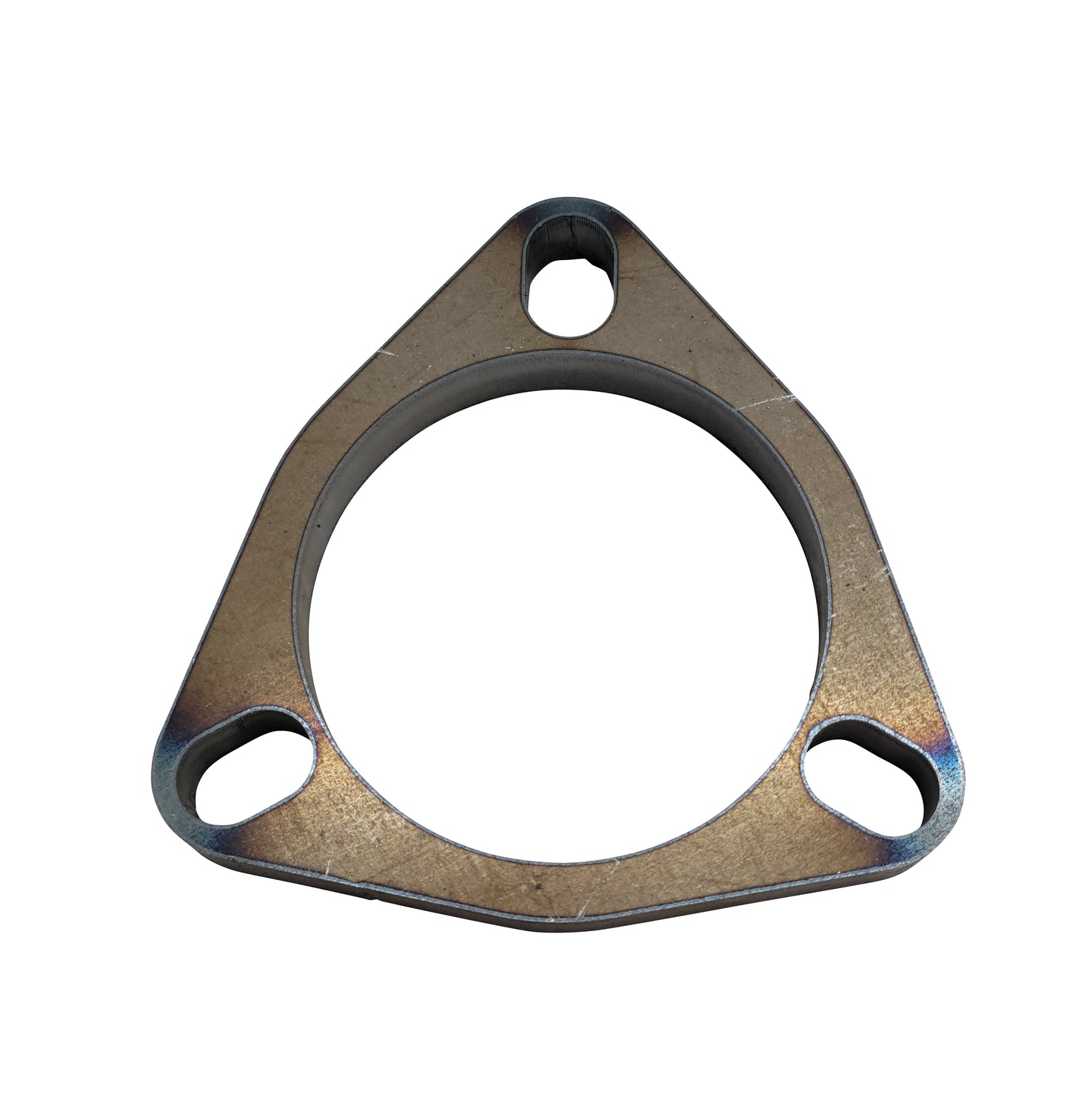 3 Bolt Exhaust 2.5" Tube Slip On Flare Flange for 6.5l Crossover Tube