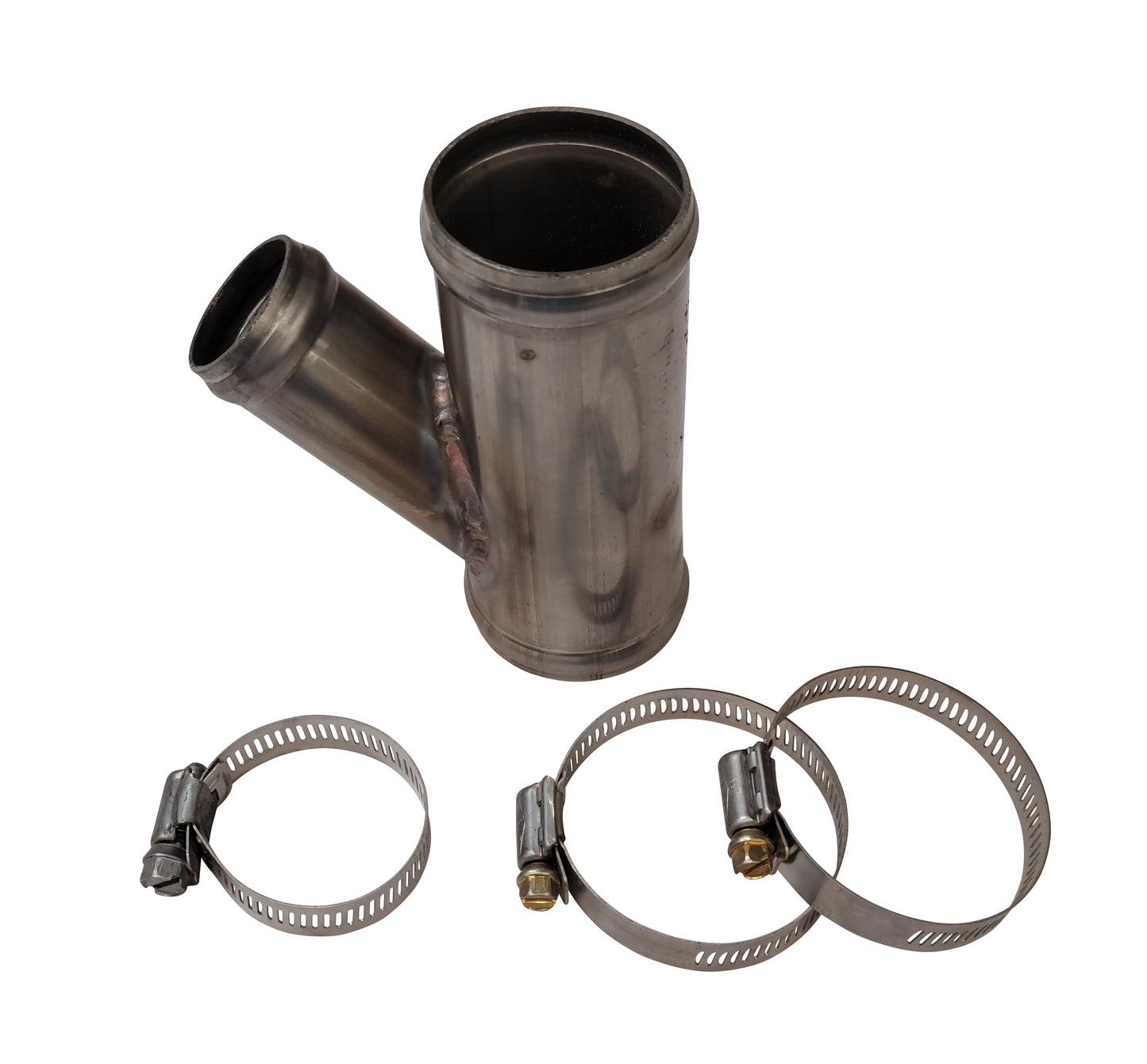 Stainless Steel Coolant Y Pipe Tube for 2013-2015 6.7l Dodge Cummins