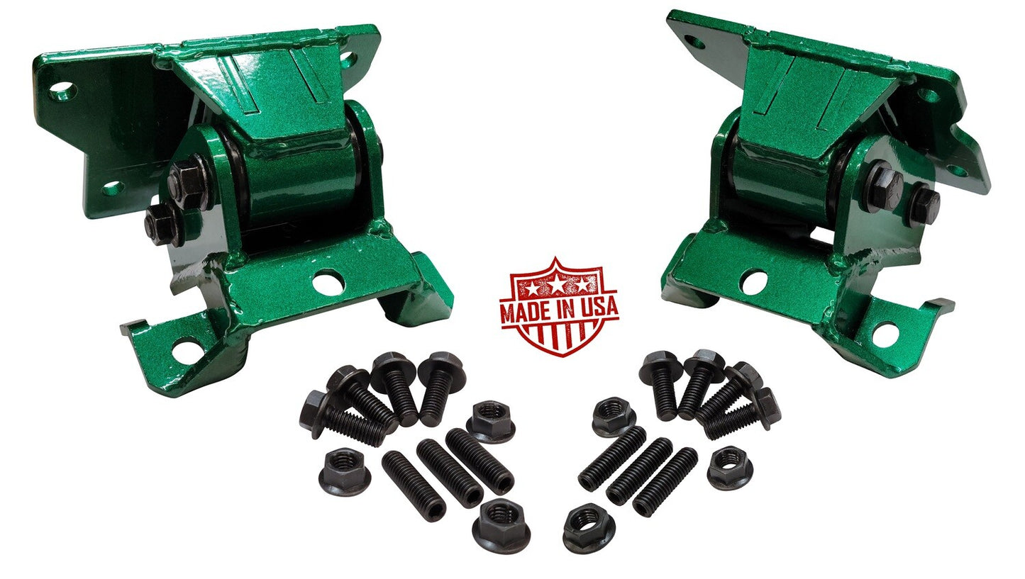 Engine Motor Mount Kit for 6.6l Duramax LB7 LLY LBZ LMM 2001-2010 Chevy GMC