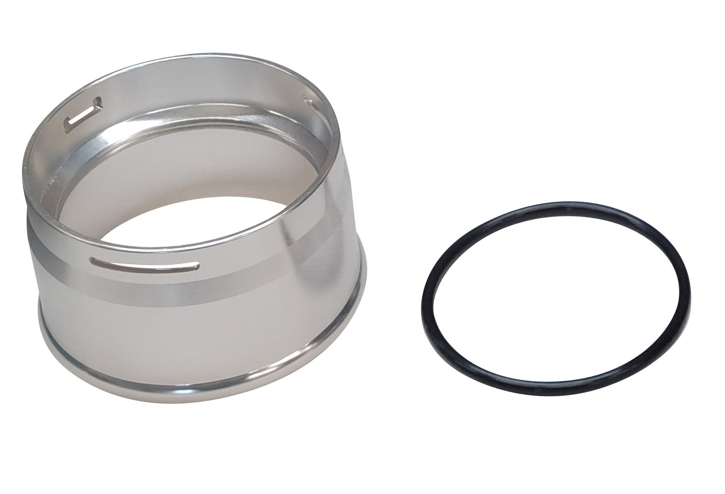 Billet Adapter for Hot Side CAC Intercooler Tube on 11-21 Ford 6.7l Powerstroke