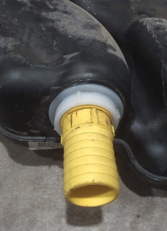 2" Welded Filler Neck Fitting Service for 6.6l 2003-2006 Chevy GMC Suburban Yukon