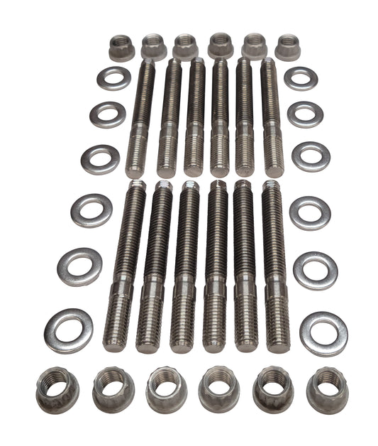 Extra Long Exhaust Manifold Stainless Stud Kit for 1st Gen 12V 5.9l Cummins Diesel