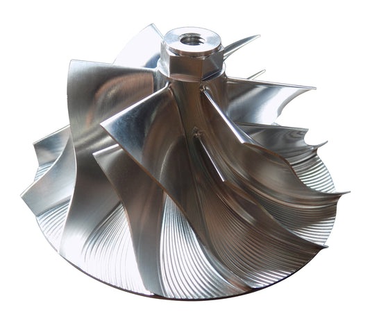 Extended Tip Billet Turbo Compressor Wheel for 2004.5-2005 LLY 6.6l Duramax 63.5