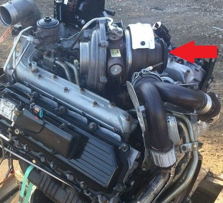 Upper Downpipe V-Band Clamp for 2003-2010 6.0l Ford Powerstroke