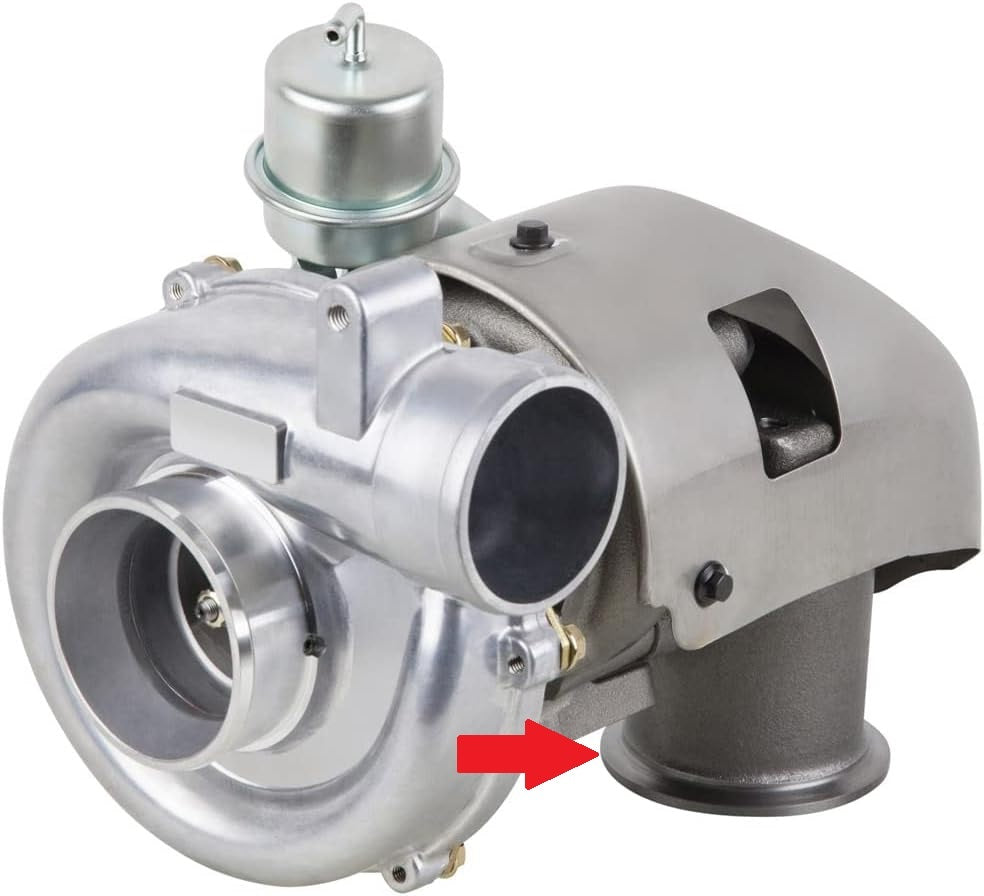 Turbo to Downpipe V Band Clamp for 6.5l Chevy GMC Diesel 1992-2002